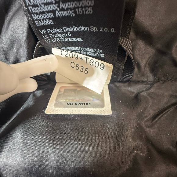 The North Face Puffer Vest Womens Size S 700 Fill Nuptse Down Purple Lightweight - Picture 11 of 14